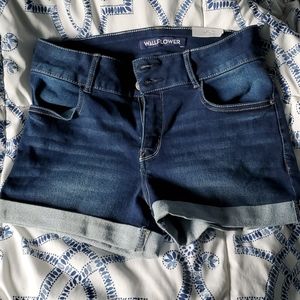 Brand New! Never worn. Wallflower jean shorts